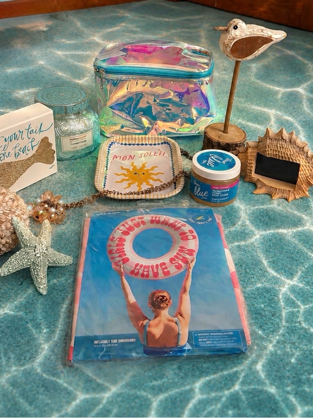 Summer Vibes Ocean/Beach/Mermaid Decor and Fun in the Sun Bundle!🧜‍♀️🕶️☀️
